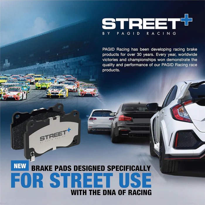 Pagid Street+ Rear Pads – BMW G87 M2 G80 M3 G82 M4 - Clubsport Garage