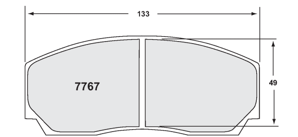 PFC 68 Rear Brake Pads – AP Racing CP9449 - Clubsport Garage