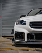 Ridgeline Motorsport Clubsport Adjustable Carbon Fibre Front Splitter Kit – BMW G87 M2 - Clubsport Garage