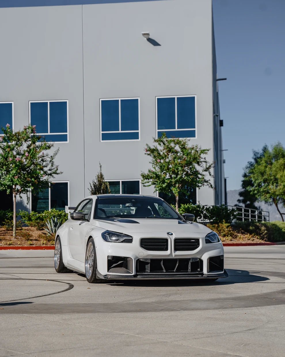 Ridgeline Motorsport Clubsport Adjustable Carbon Fibre Front Splitter Kit – BMW G87 M2 - Clubsport Garage