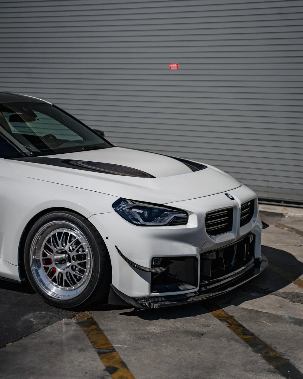 Ridgeline Motorsport Clubsport Adjustable Carbon Fibre Front Splitter Kit – BMW G87 M2 - Clubsport Garage