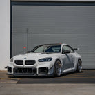 Ridgeline Motorsport Clubsport Adjustable Carbon Fibre Front Splitter Kit – BMW G87 M2 - Clubsport Garage