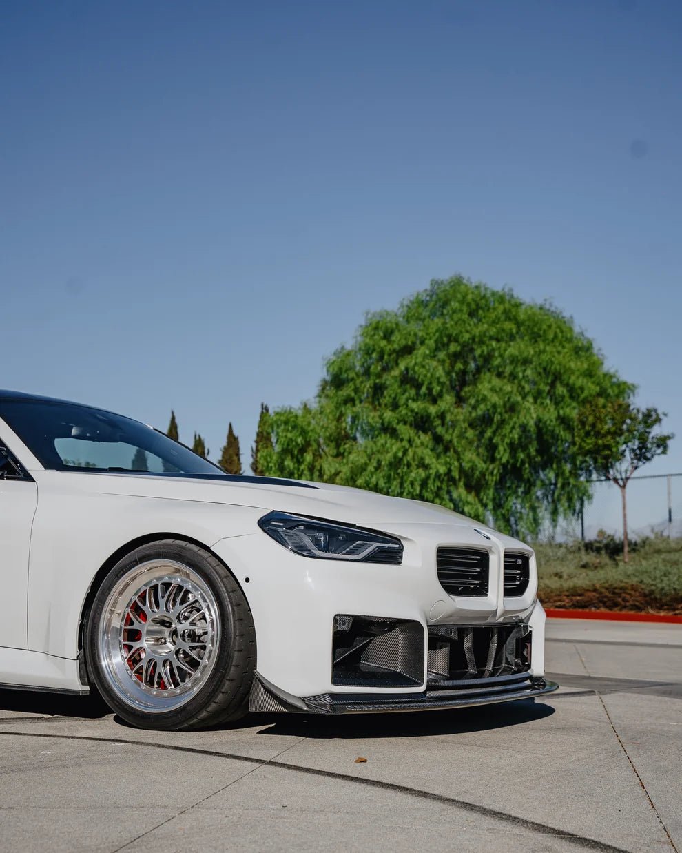 Ridgeline Motorsport Clubsport Adjustable Carbon Fibre Front Splitter Kit – BMW G87 M2 - Clubsport Garage