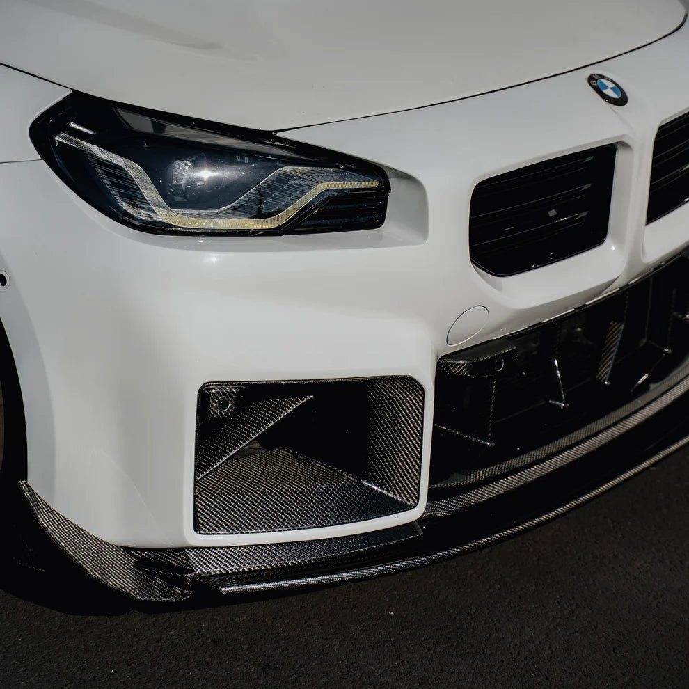 Ridgeline Motorsport Clubsport Adjustable Carbon Fibre Front Splitter Kit – BMW G87 M2 - Clubsport Garage