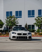 Ridgeline Motorsport Clubsport Adjustable Carbon Fibre Front Splitter Kit – BMW G87 M2 - Clubsport Garage