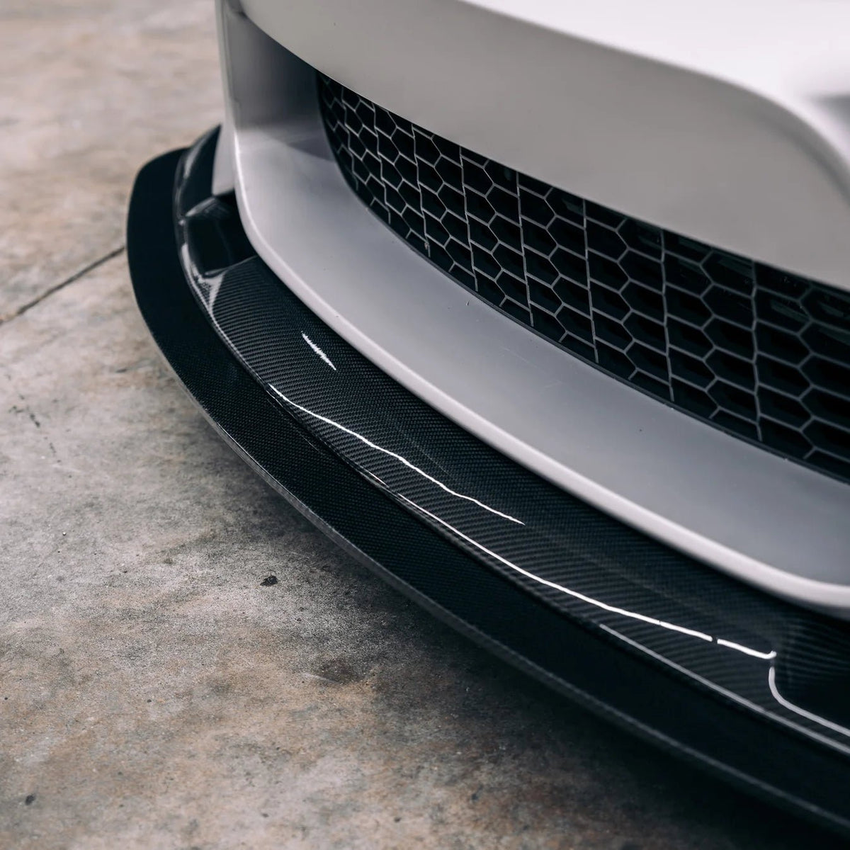 Ridgeline Motorsport F87 M2 (N55) Carbon Fibre Adjustable Front Splitter - Clubsport Garage