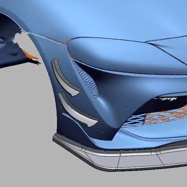 Ridgeline Motorsport GT4+ Canards - Toyota A90 Supra - Clubsport Garage