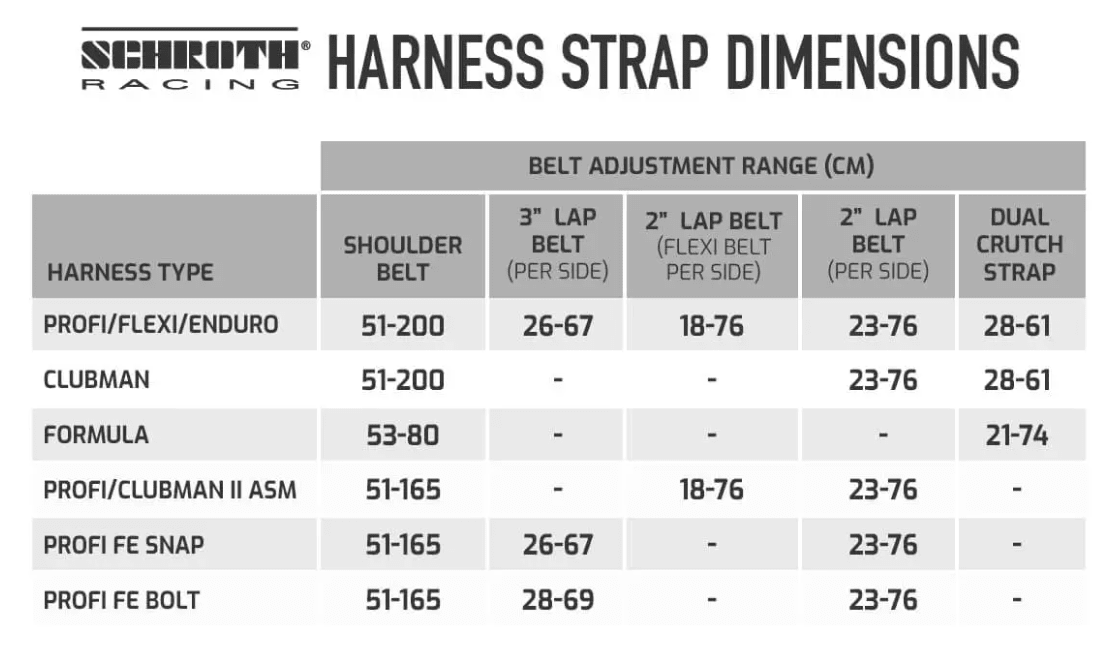 Schroth Profi II ASM Flexi Harness - Clubsport Garage
