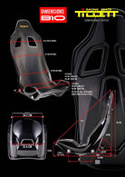 Tillett B10 Lightweight Carbon Fibre & GRP Bucket Seat - Clubsport Garage