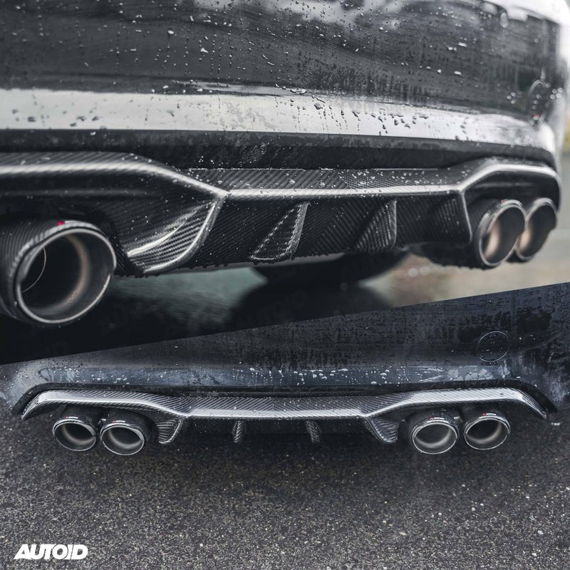 TRE Pre - Preg Carbon Fibre Competition Rear Diffuser for BMW F87 M2 & M2 Competition - Clubsport Garage