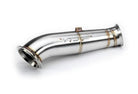 VRSF 4" Brushed Downpipe for BMW N55 (2013+) F20 M135i, F22 M235i, F30 F31 335i, F32 F36 435i & F87 M2 (Non Comp) - Clubsport Garage