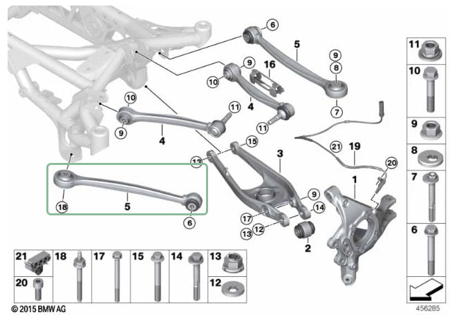 XC3 Engineering Adjustable Rear Traction Arms – BMW F8X M2, M3 & M4 - Clubsport Garage