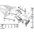 XC3 Engineering BMW F8X G8X Rear Toe Lockout Kit - Clubsport Garage