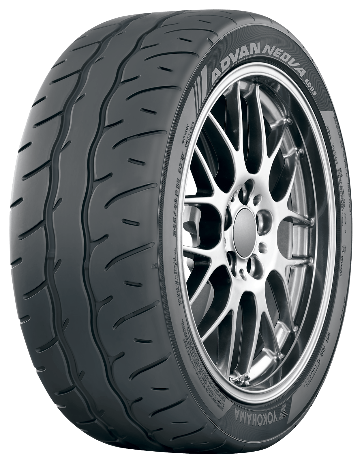 Yokohama Advan AD09 Semi - Slick Road Track Tyre - Clubsport Garage
