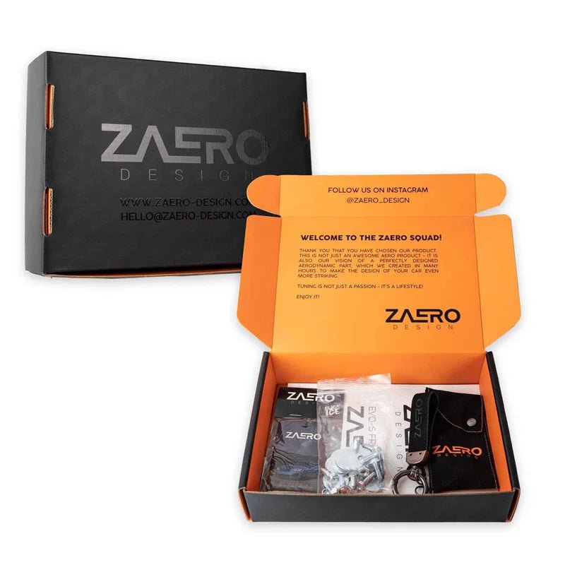 Zaero Design F87 M2 EVO - S Gloss Black Front Splitter - Clubsport Garage