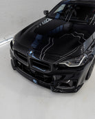 Zaero Design G87 M2 EVO - S Gloss Black Front Splitter - Clubsport Garage