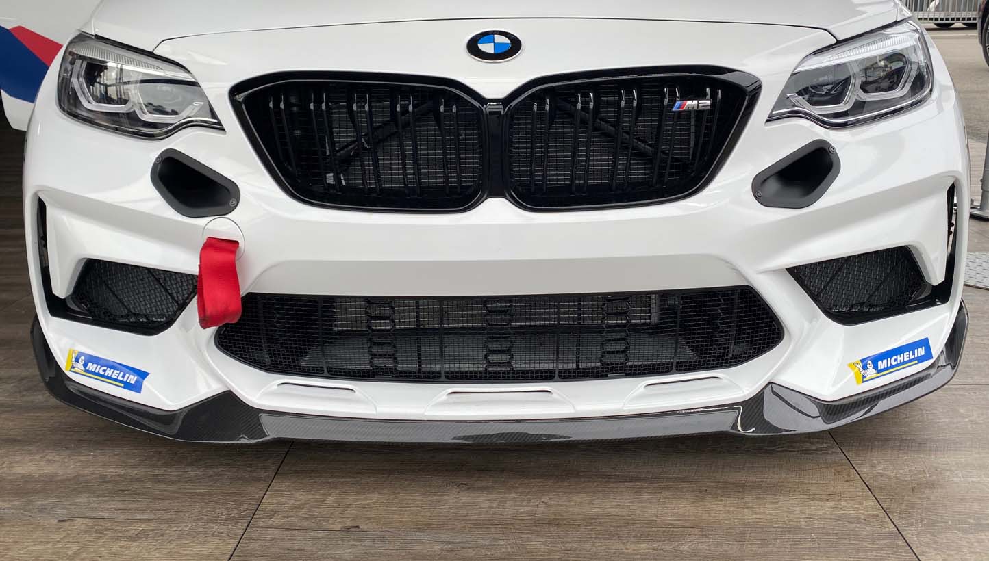 BMW Motorsport M2 CS Racing Front Splitter - Clubsport Garage