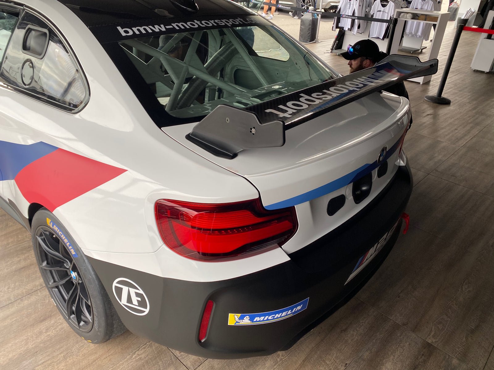 BMW Motorsport M2 CS Racing Rear Wing - Clubsport Garage