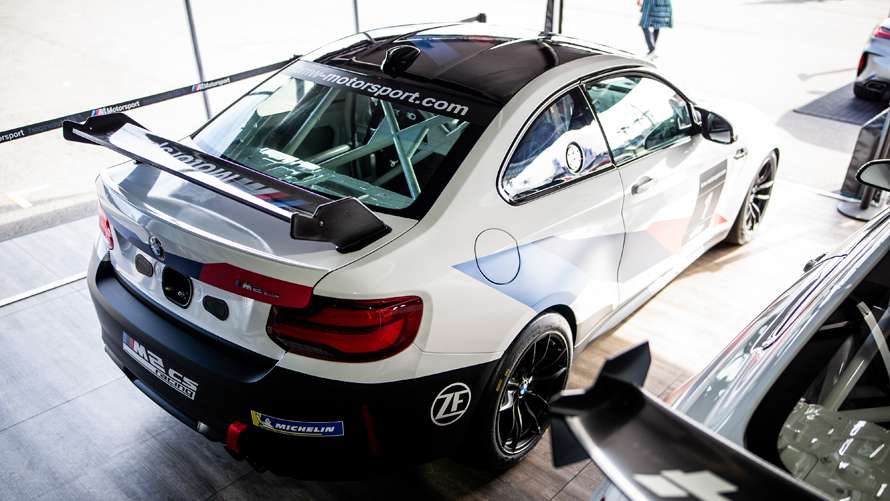 BMW Motorsport M2 CS Racing Rear Wing - Clubsport Garage