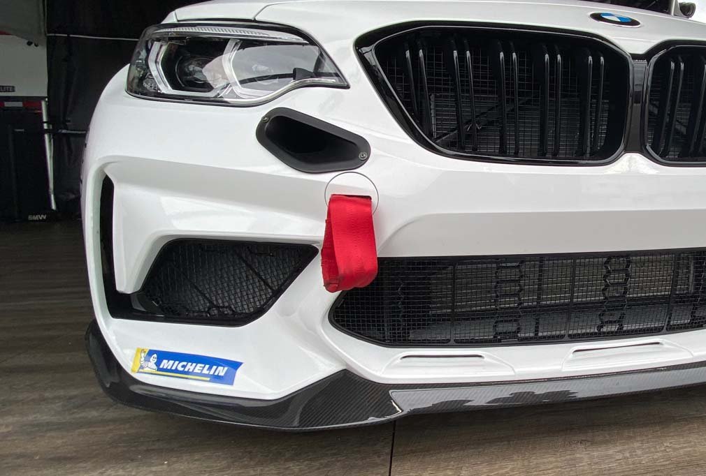 BMW Motorsport M2 CS Racing Tow Strap - Clubsport Garage