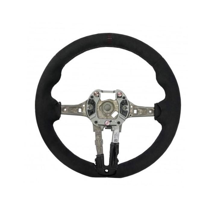 Genuine BMW M2 CS Alcantara Steering Wheel - Clubsport Garage